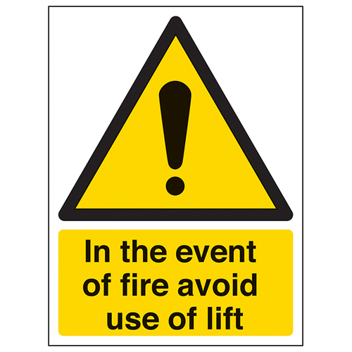 Fire Safety Sign Compliant EN ISO 7010 For Workplace
