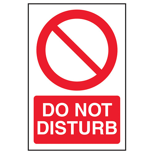 Do Not Disturb Safety Sign Essential Quiet For Workplaces
