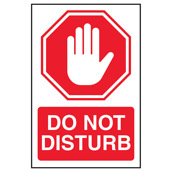 Do Not Disturb Safety Sign Essential Office Noise Reduction