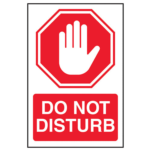 Do Not Disturb Safety Sign Essential Office Noise Reduction