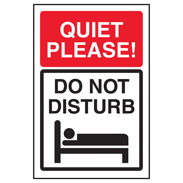 Do Not Disturb Safety Sign Essential Noise Reduction Office