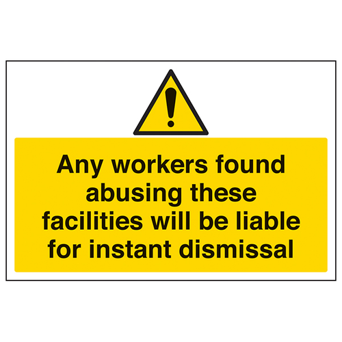 Demolition Warning Safety Sign Durable Weatherproof Site