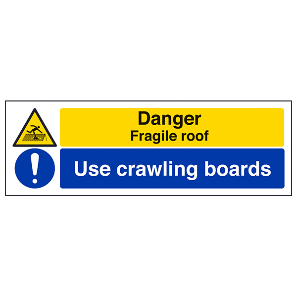 Fragile Roof Safety Sign Essential Warning For Contractors