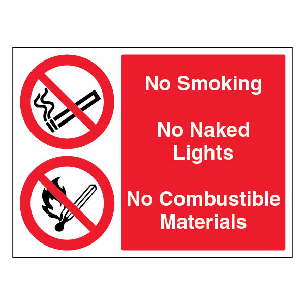 No Smoking Safety Sign Essential Fire Prevention Workplace