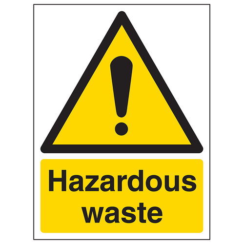 Hazardous Waste Safety Sign Compliance For Employers