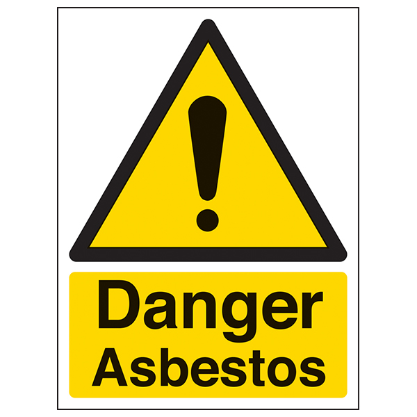Danger Asbestos Safety Sign Compliance For Workers Now