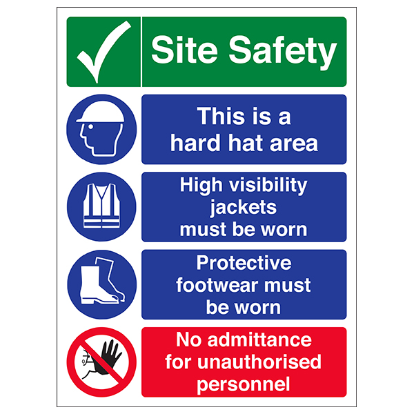 Demolition Prohibition Safety Sign For Construction Sites