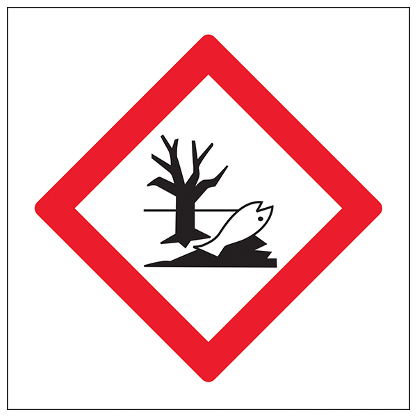 Hazardous To The Environment Safety Sign Workplace Clear
