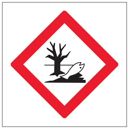 Hazardous To The Environment Safety Sign Workplace Clear