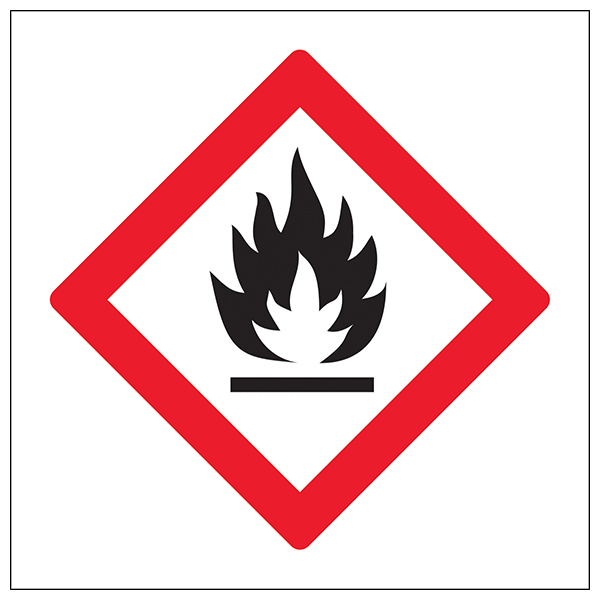 Highly Flammable Safety Sign Compliant For Workplace