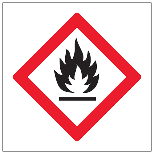 Highly Flammable Safety Sign Compliant For Workplace