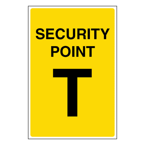 Security Point Safety Sign Essential Guide For Staff