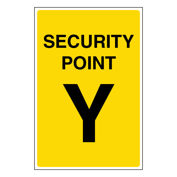 Security Point Safety Sign Essential Guide For Staff