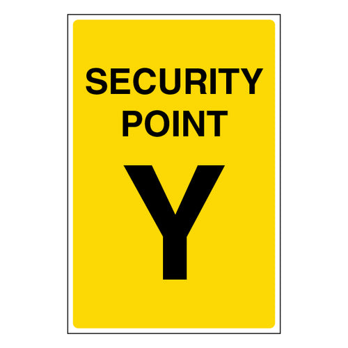 Security Point Safety Sign Essential Guide For Staff