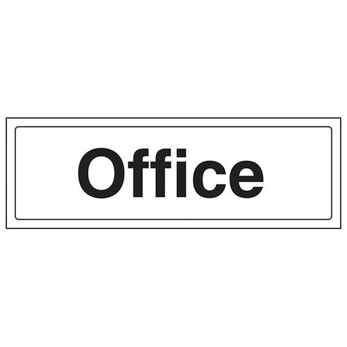 Office Safety Sign Clear Directions Compliant For Staff