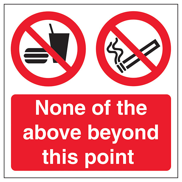 Automatic Door Safety Sign Warning Quick Identify Staff