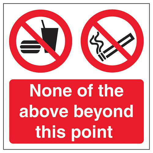 Automatic Door Safety Sign Warning Quick Identify Staff