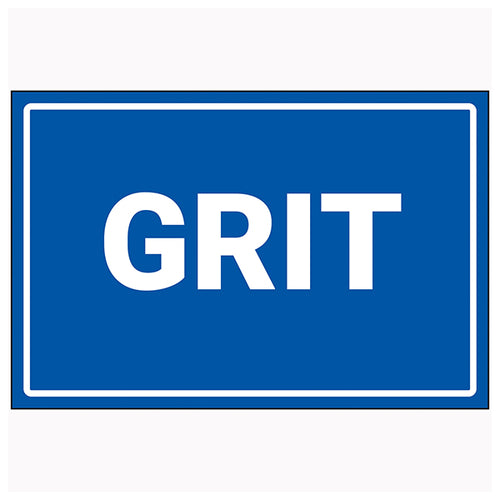 Grit Location Safety Sign Durable Compliant For Sites