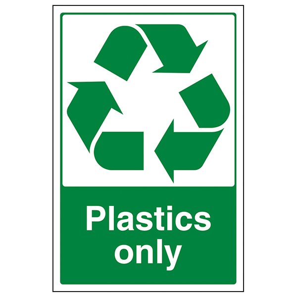 Plastic Only Safety Sign Durable Compliant For Workplace