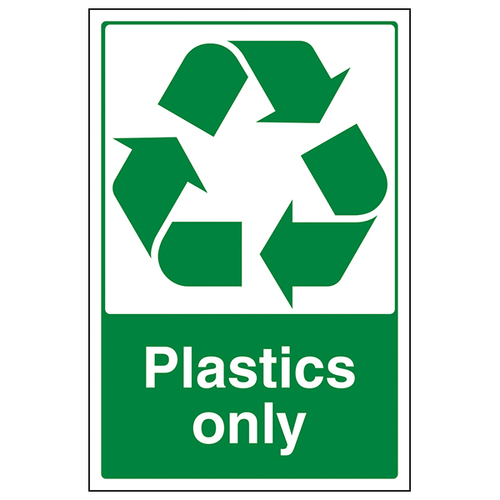 Plastic Only Safety Sign Durable Compliant For Workplace