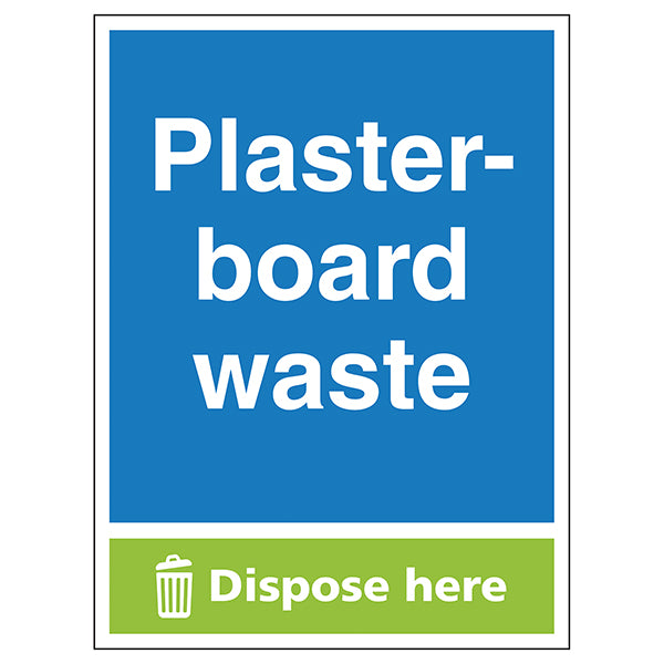 Plasterboard Waste Disposal For Builders Portrait Efficient