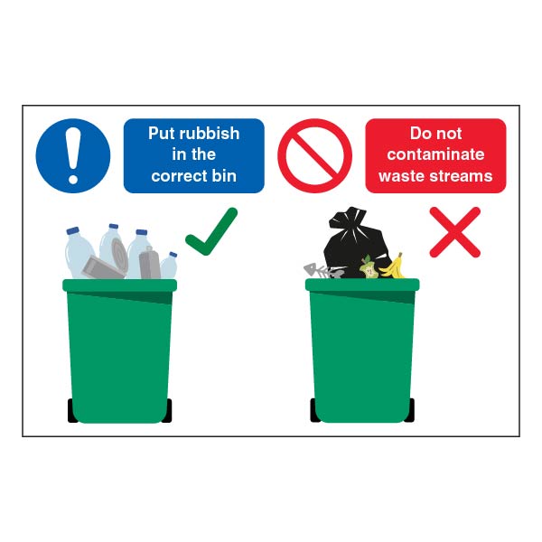 Waste Disposal Safety Sign Essential For Workplaces