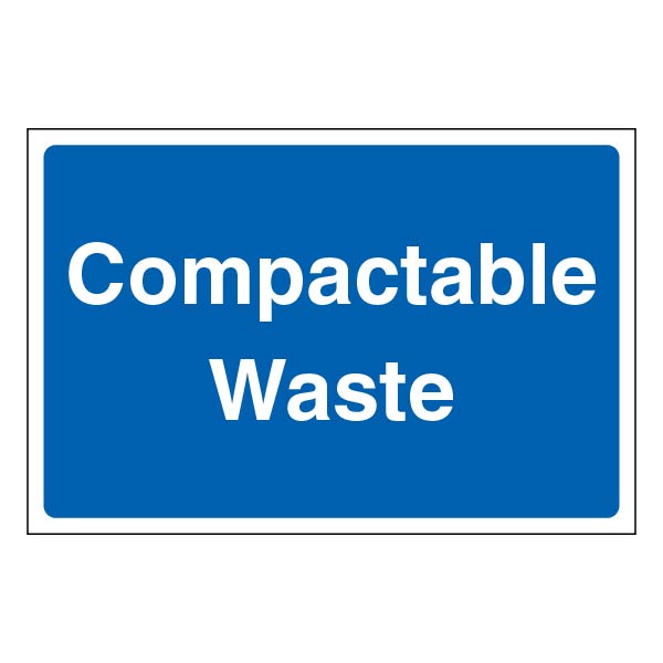 Waste Disposal Safety Sign Recycle Guidance For Employees