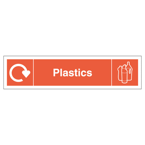 WRAP Plastics Recycling Safety Sign Schools 2025 Compliant