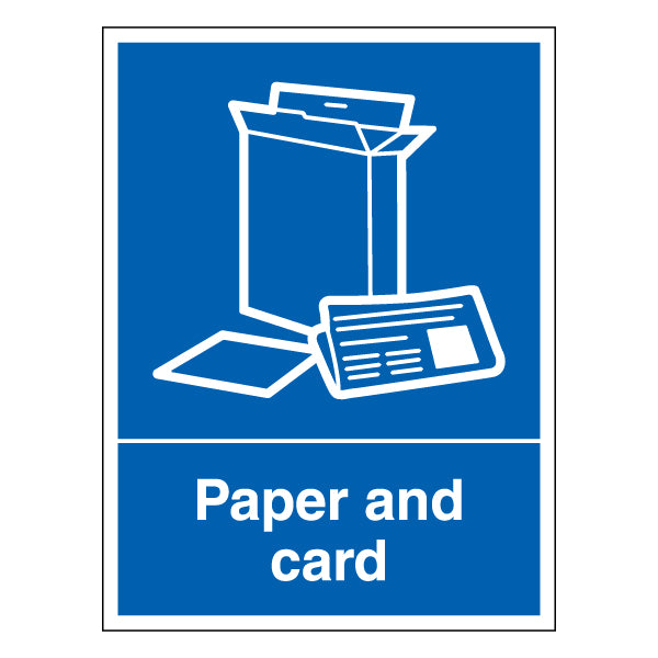 Paper And Card Safety Sign Durable For Facilities Compliant