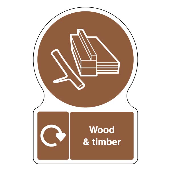 WRAP Wood Timber Safety Sign Helps Comply For Schools