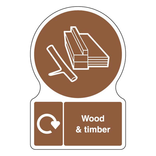 WRAP Wood Timber Safety Sign Helps Comply For Schools