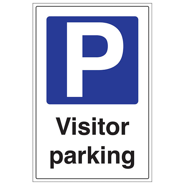 Visitor Parking Safety Sign Clear Control For Businesses