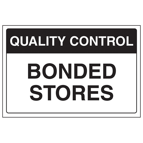 Quality Control Safety Sign ISO Compliant For Staff