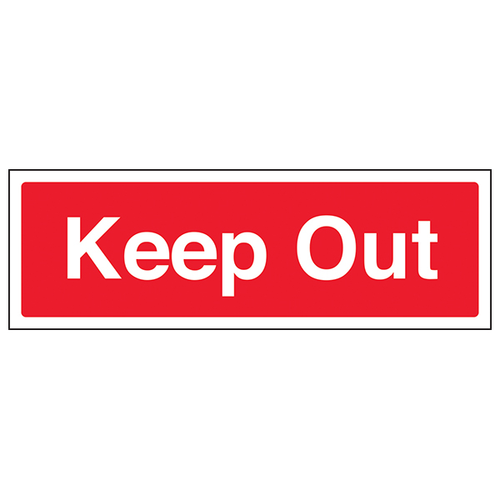 Keep Out Safety Sign Legal Compliance For Employers