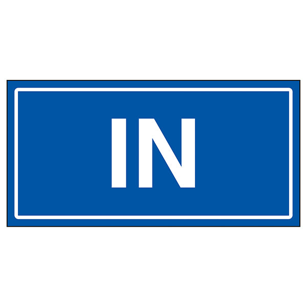 In Blue Stairway Safety Sign Clear Navigation For Staff