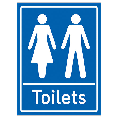 Toilets Safety Sign Visible Compliant For Businesses