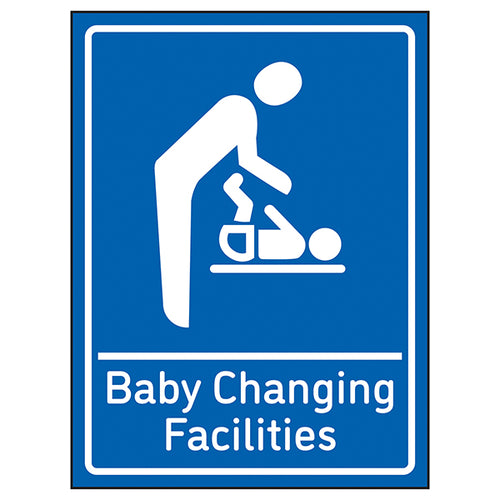 Baby Changing Facilities Safety Sign Self Adhesive Venues