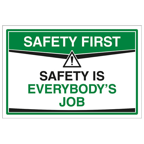 Safety Sign Essential Workplace Reminder For Employees