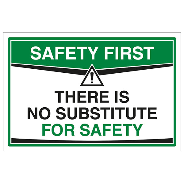 Safety Sign Essential Workplace Reminder For Employees