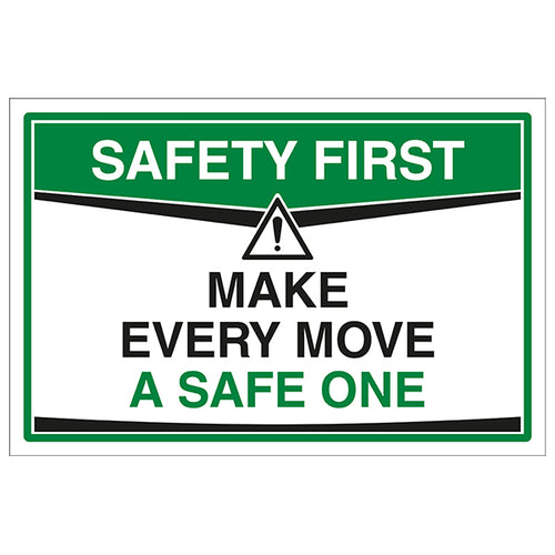 Safety Sign Essential Workplace Safety First For Employees