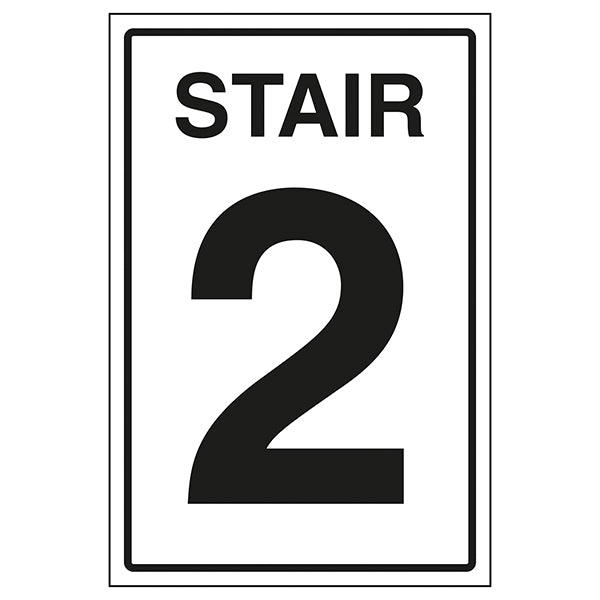 Stairway Safety Sign Essential Clear Navigation For Staff