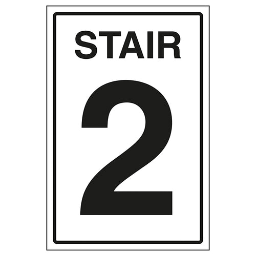 Stairway Safety Sign Essential Clear Navigation For Staff