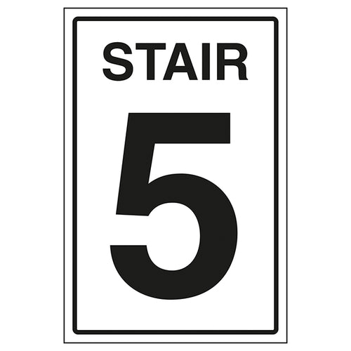 Stairway Safety Sign Durable Navigation For Offices Staff