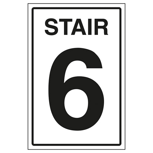 Stairway Safety Sign Clear Navigation For Visitors Staff