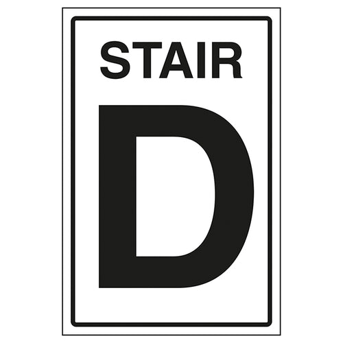 Stair D Safety Sign Clear Wayfinding For Businesses