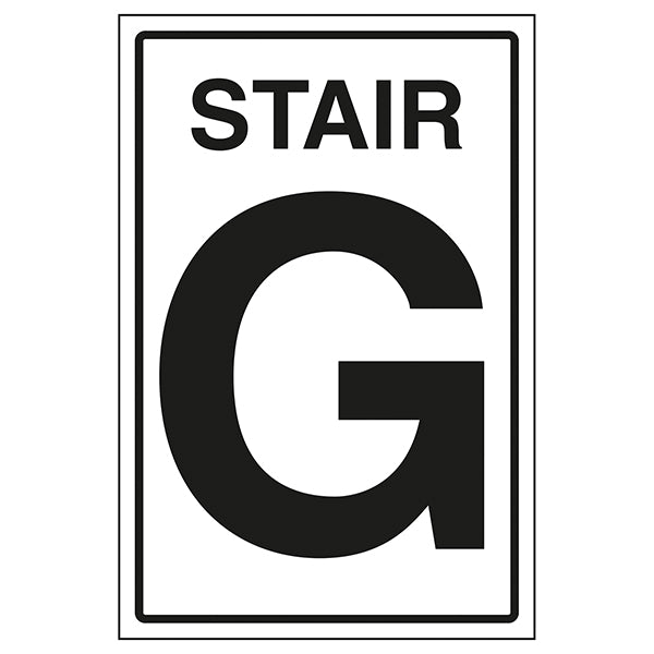 Stairway Safety Sign Durable Visible Office Stair Sign