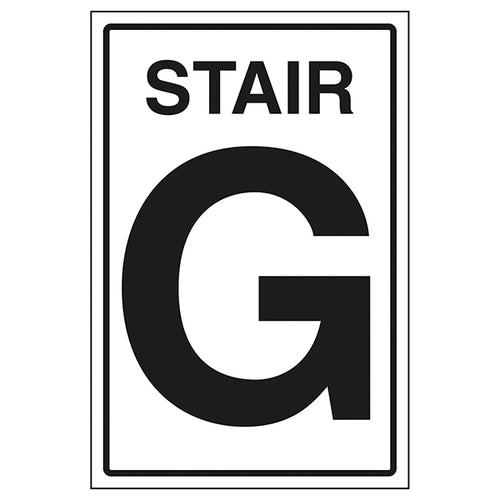 Stairway Safety Sign Durable Visible Office Stair Sign