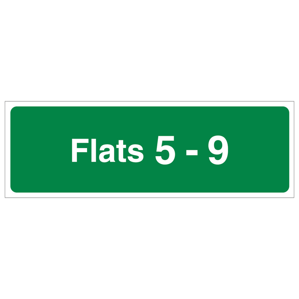 Fire Safety Guidance Safety Sign For Residential Flats