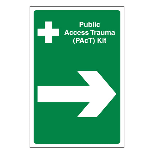 PAcT Kit Location Safety Sign Fast Find For Venues Pro