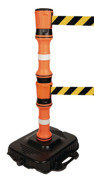 Seton Retractable Barrier Kit Safety Sign Durable Sites